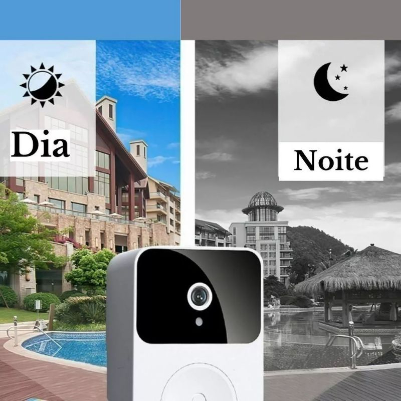 Doorbell With Camera Wireless Video Intercom Wi-Fi HD Smart Smart Home See Through Rechargeable Cell Phone